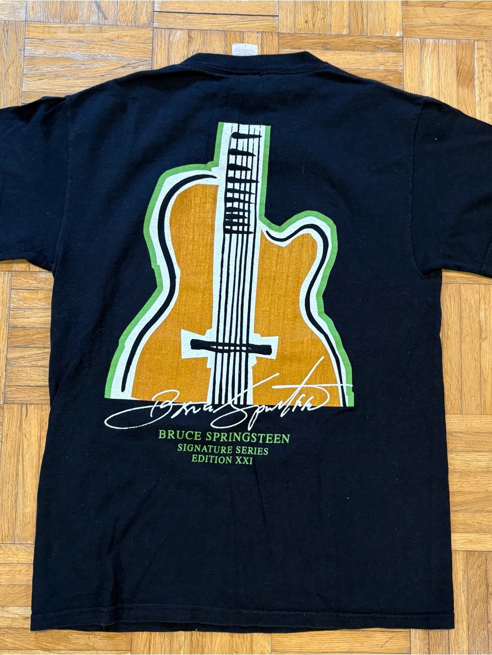 Vintage Hard Rock Cafe Signature Series Bruce Springsteen San Juan Graphic Shirt